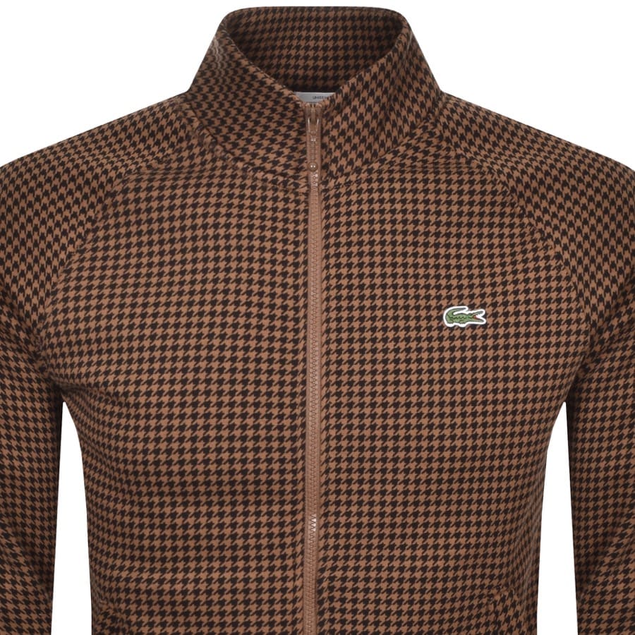 Alternative Image for ProductLacoste Live Logo Jacket Brown2